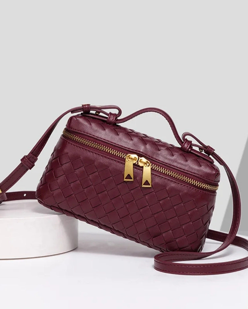 Alex Leather Crossbody Bag