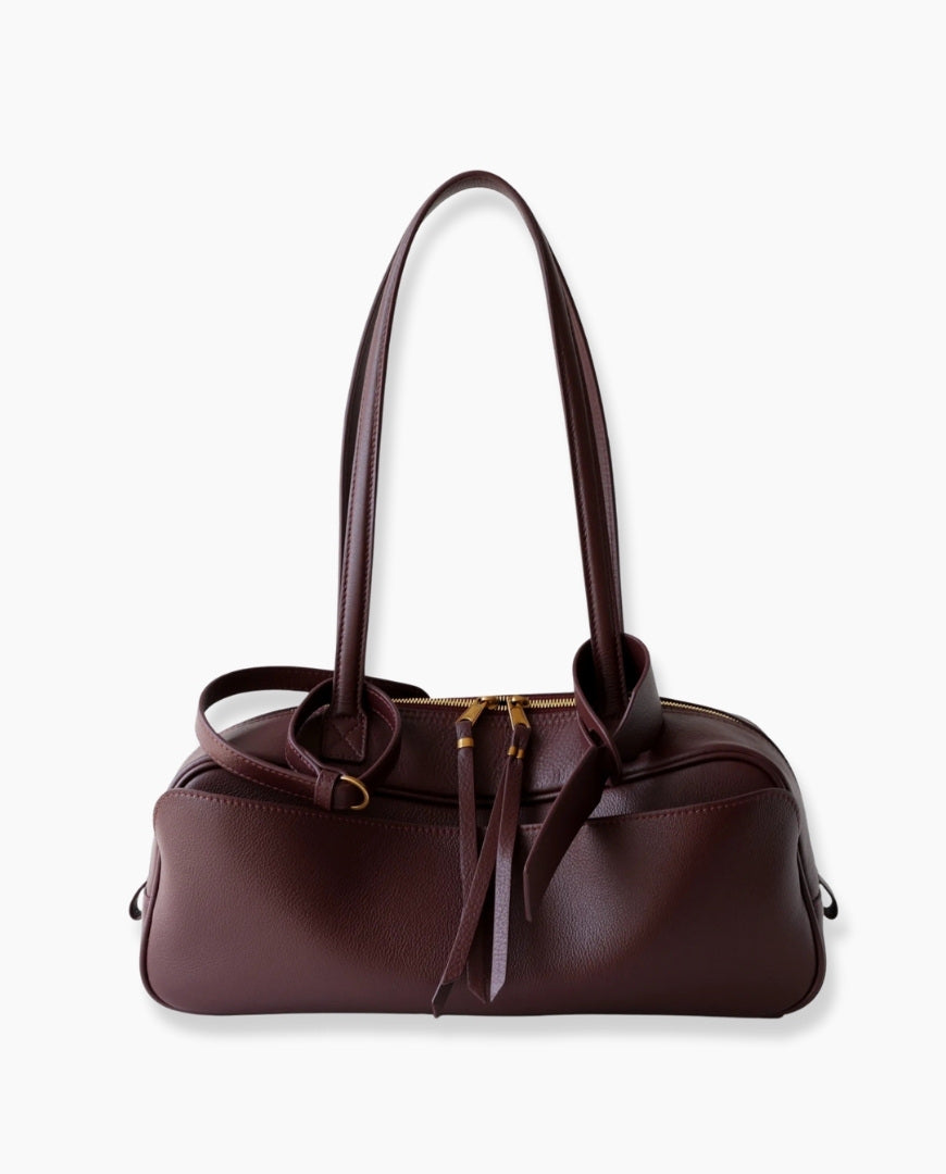 Merlune Leather Shoulder Bag