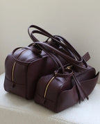 Merlune Leather Shoulder Bag