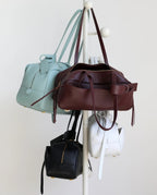 Merlune Leather Shoulder Bag